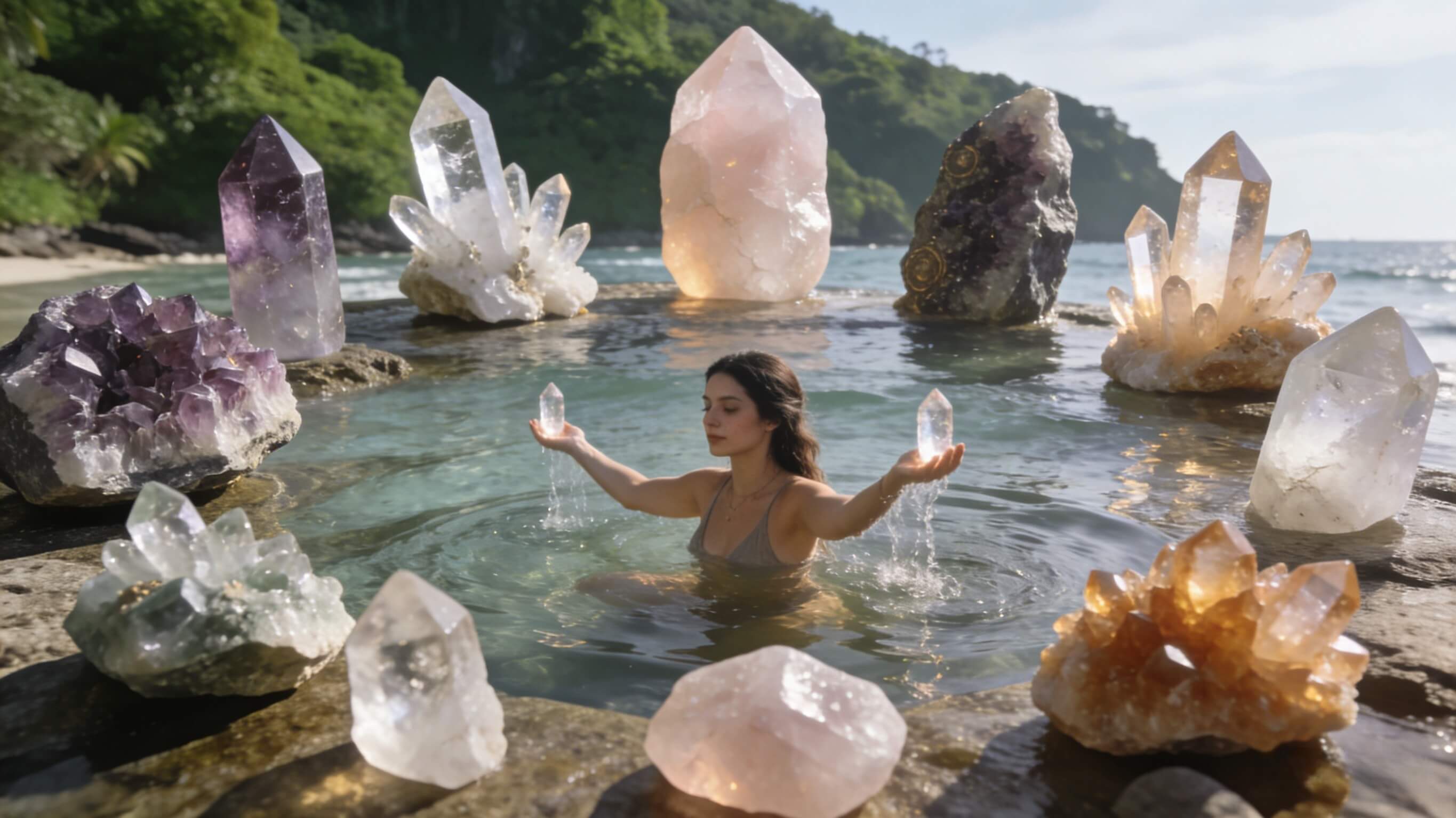 January 15, 2026 Energy Notes:  Go with the flow  & Crystal Healing