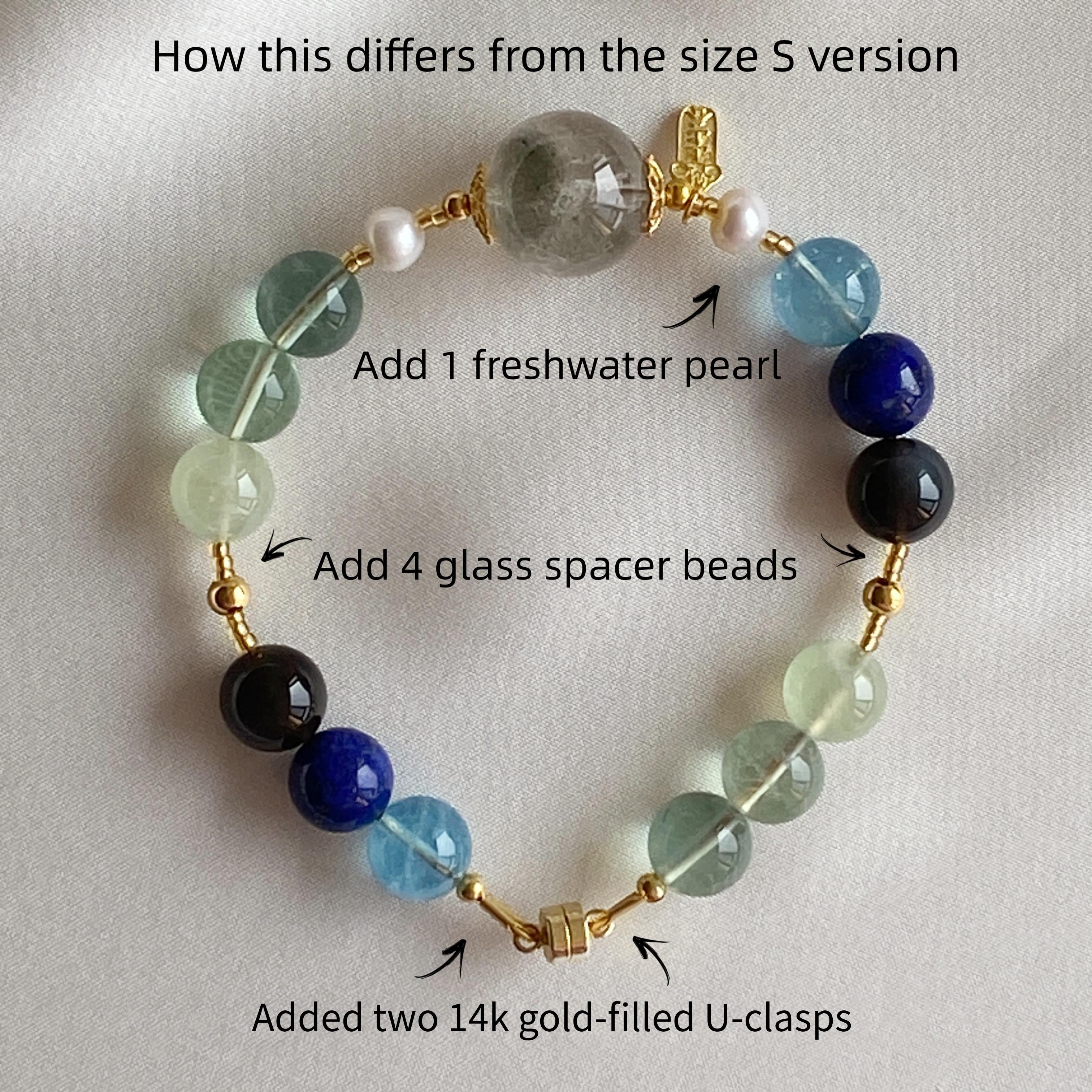 Green Ghost & Aquamarine Creative Bracelet: Unlock Your Flow of Inspiration