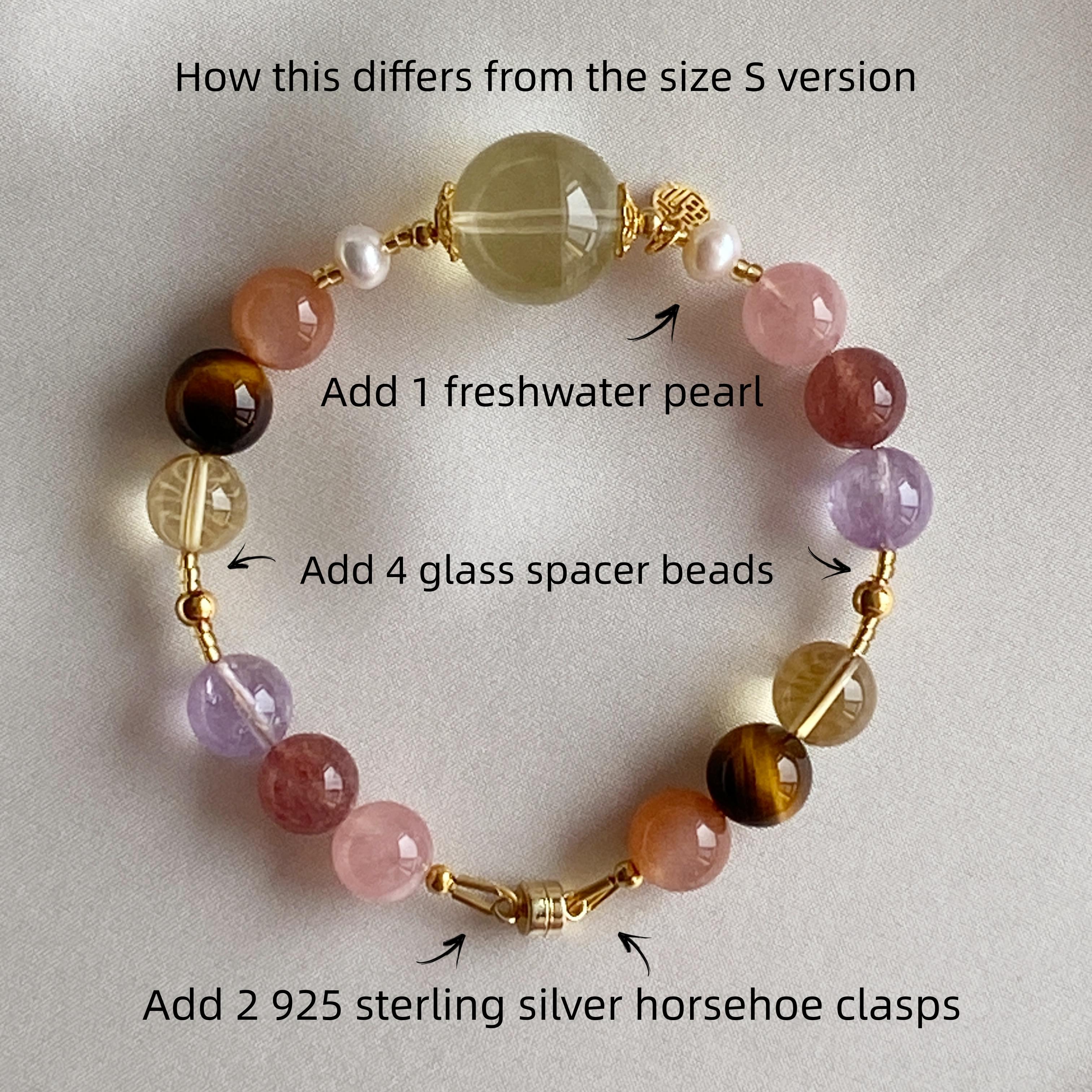 Citrine & Amethyst Stablize Bracelet: Ground Your Fire, Fuel Your Focus