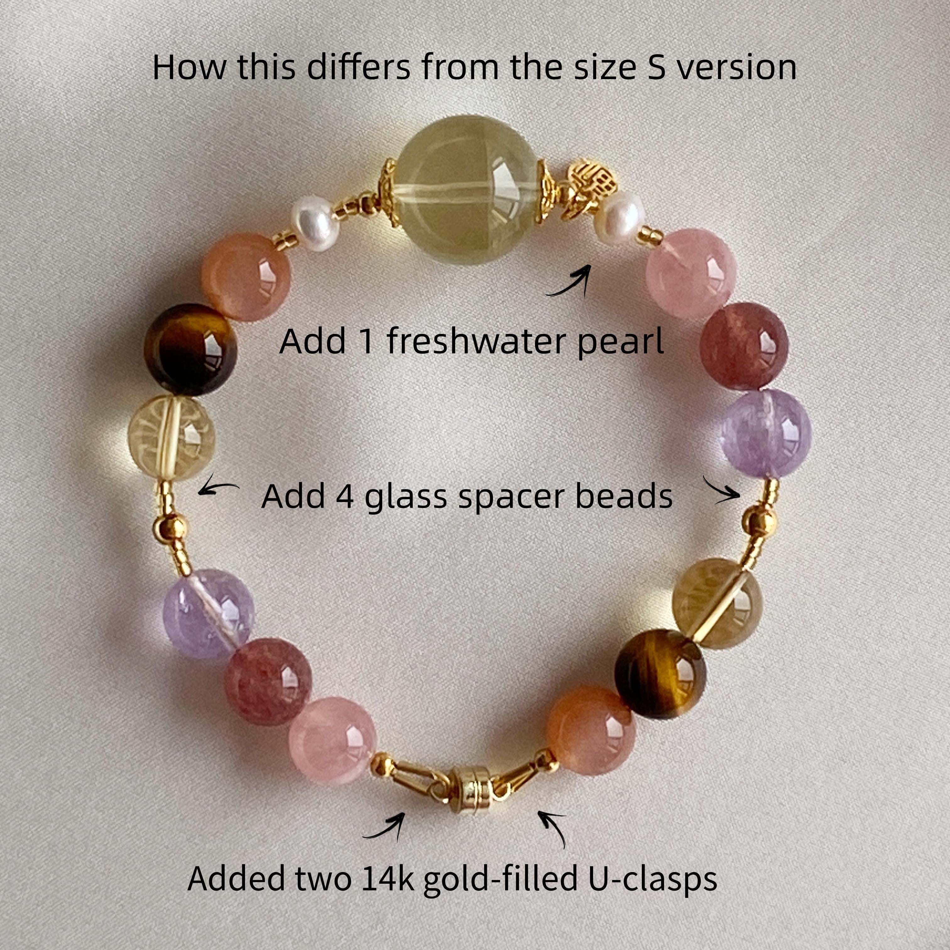 Citrine & Amethyst Stablize Bracelet: Ground Your Fire, Fuel Your Focus