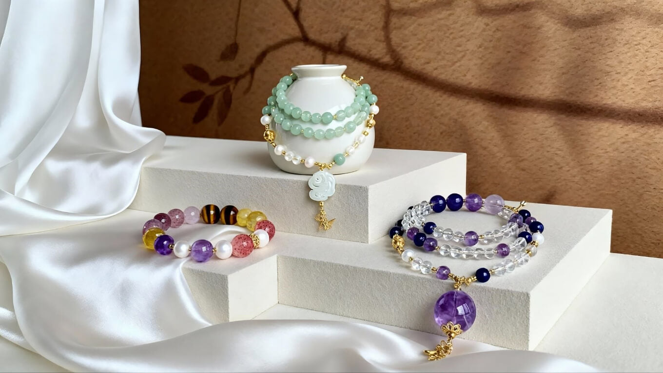 YanJ Jewelry-A meaningful women's spiritual crystal jewelry brand designed specifically for spiritual seekers and highly sensitive individuals.